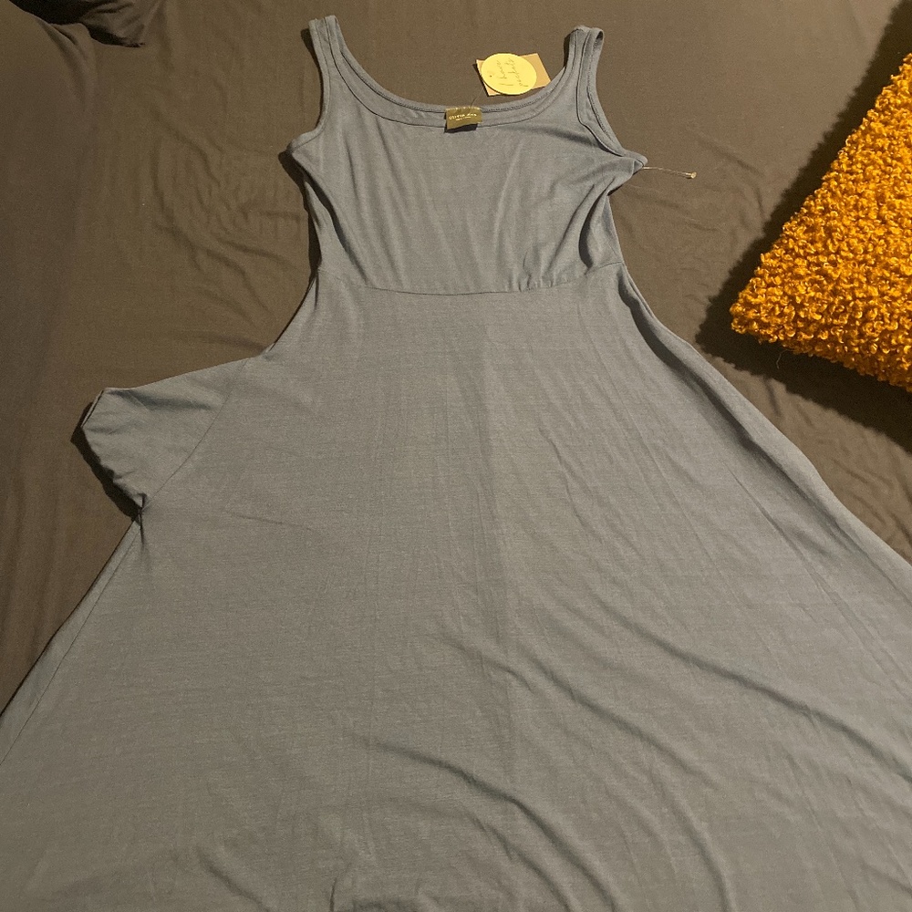 Blue dress